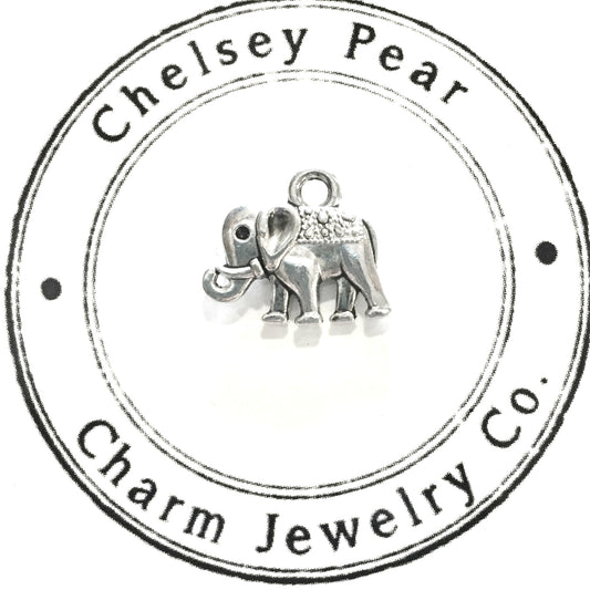 Elephant Charm by Chelsey Pear