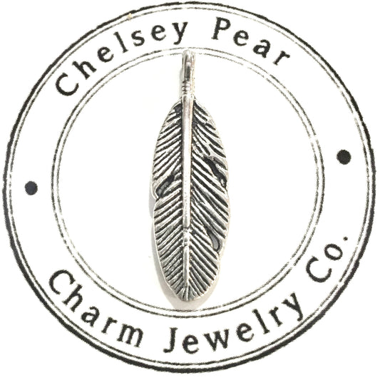 Feather Charm by Chelsey Pear